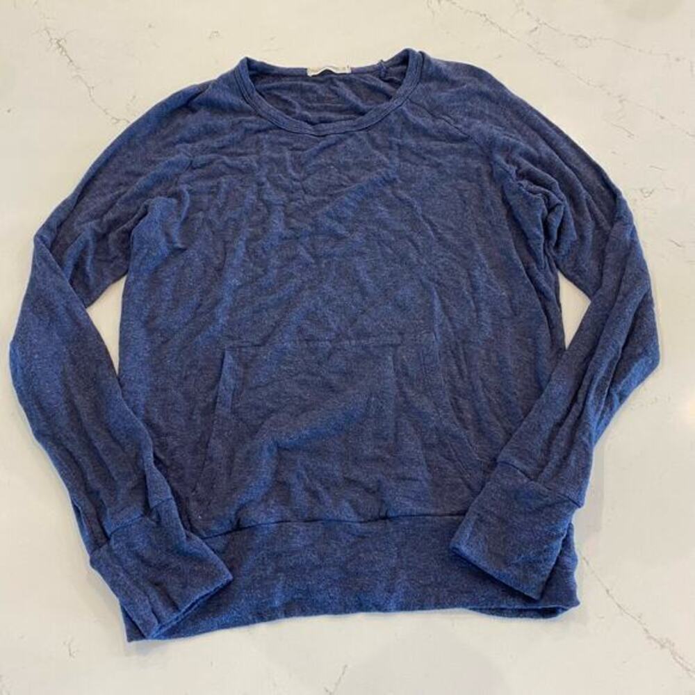 Marine Layer Blue Pullover Sweater Long Sleeve Size Small